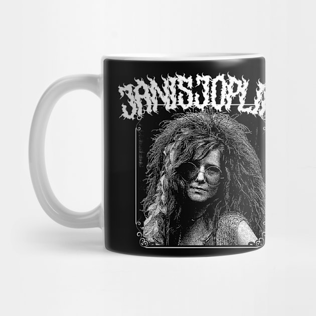 Janis Joplin Metal Style by theloudandnoisy